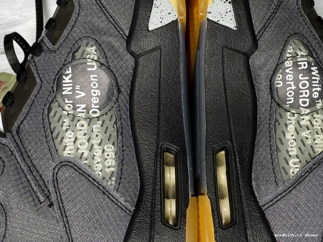 Rep Black CT8480-001 x Off-White 5 Jordan Air 0813